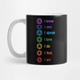 Chakra Affirmation Mug